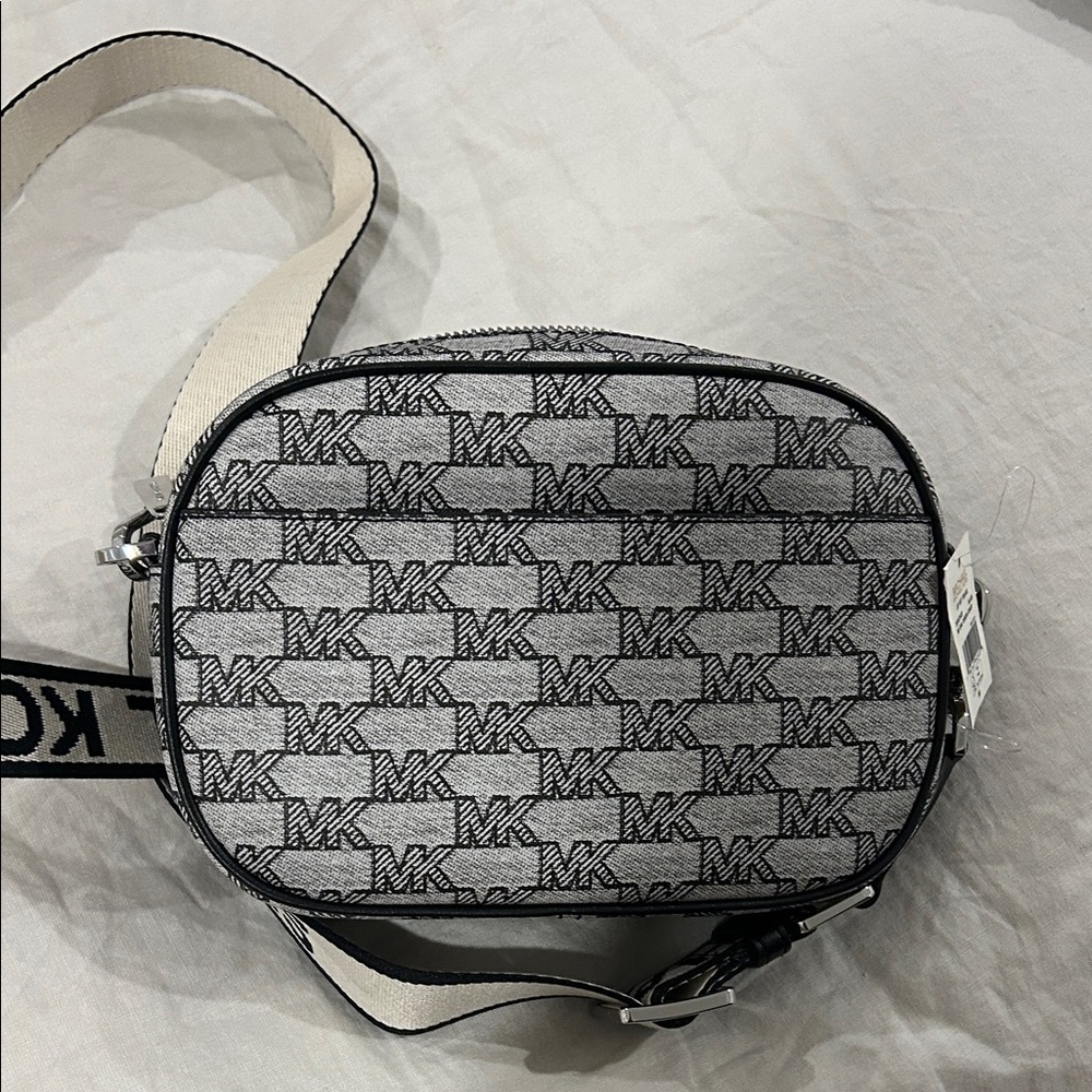 Michael Kors Monogram Black and Gray Belt Bag - Picture 5 of 5